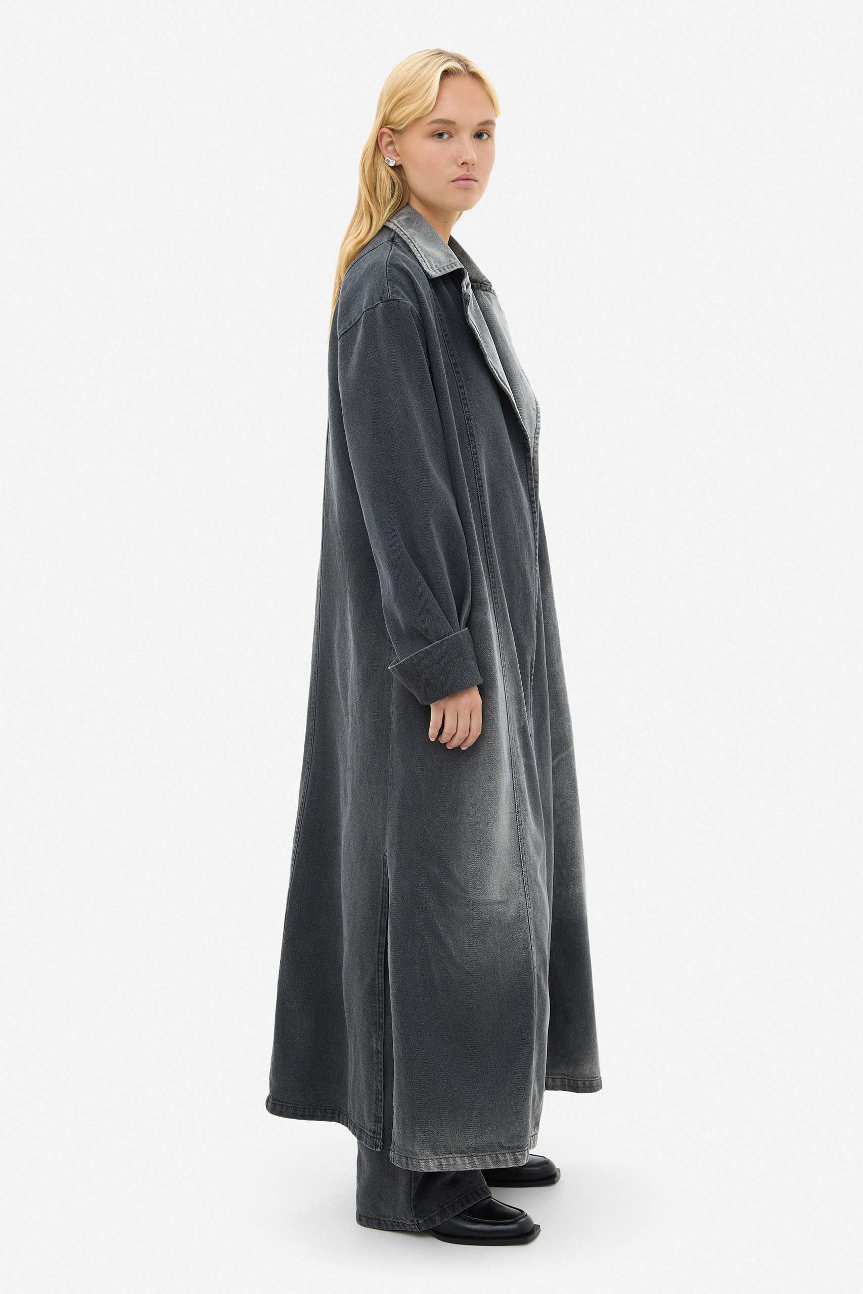 Пальто MATCH DENIM Denim Grey Coat - Зображення 4