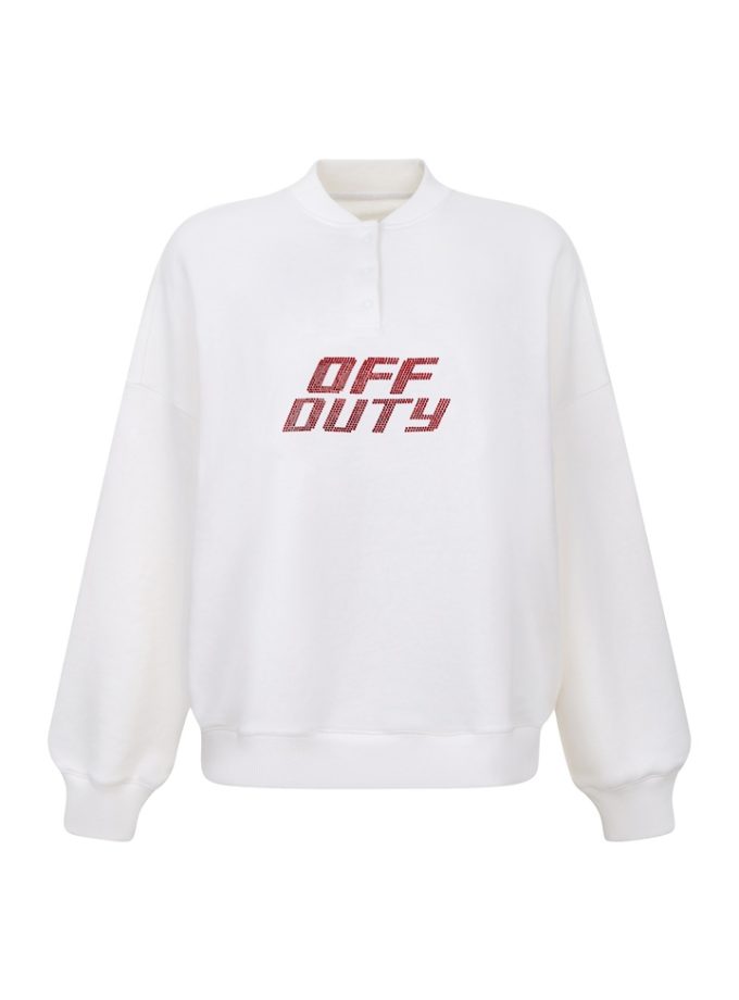 Світшот Zigzag Off duty молочний