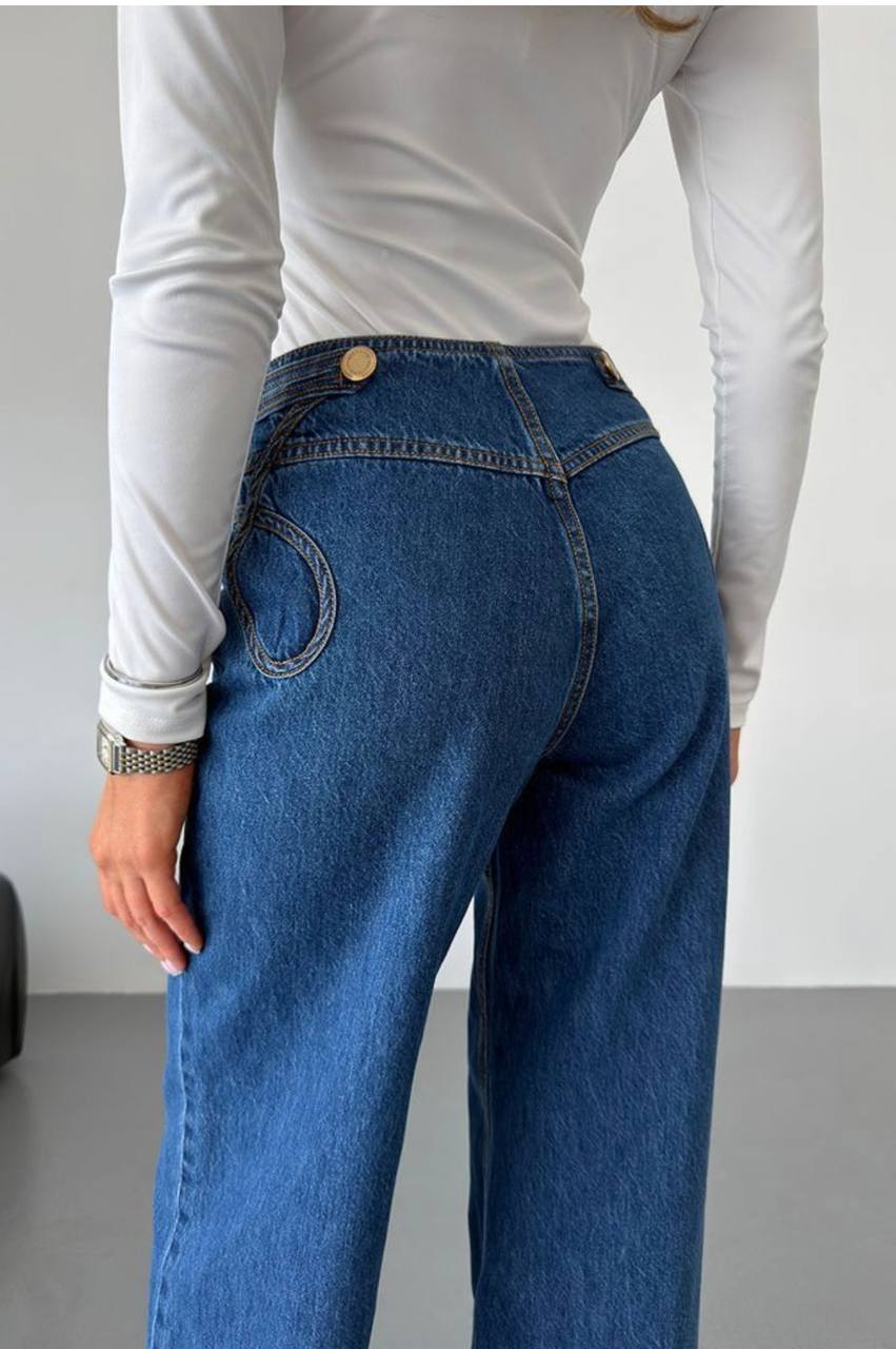 Джинси Aisenberg denim Vanessa синій - Зображення 4