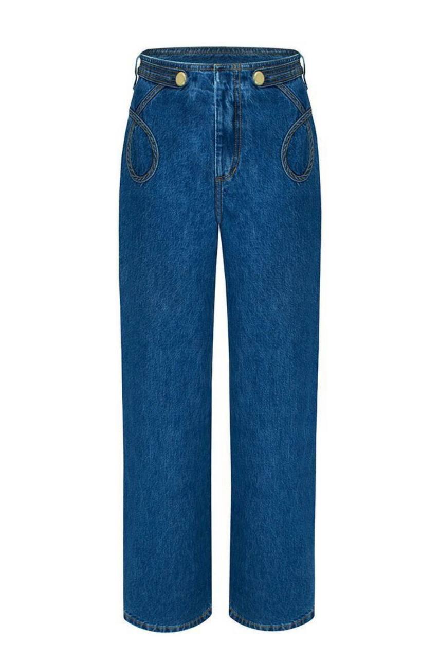 Джинси Aisenberg denim Vanessa синій - Зображення 5
