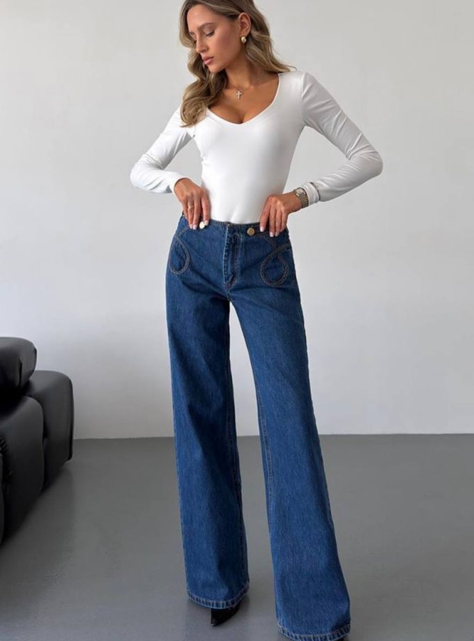 Джинси Aisenberg denim Vanessa синій