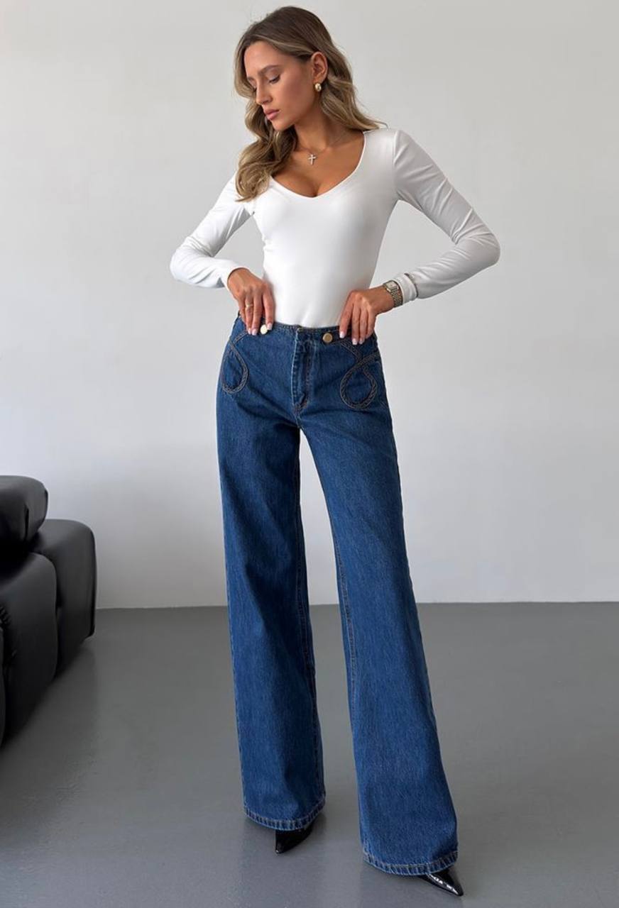 Джинси Aisenberg denim Vanessa синій - Зображення 2