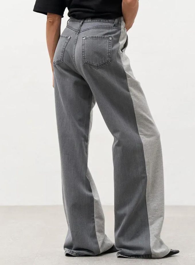 Брюки Aisenberg denim Comfort Denim сірі