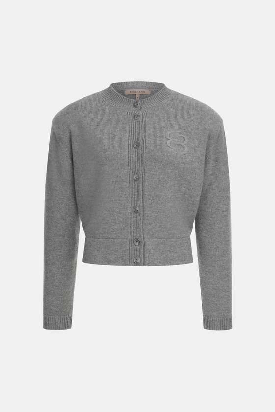 Кардиган Bazhane Pumped cardigan сірий