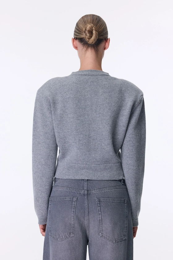 Кардиган Bazhane Pumped cardigan сірий
